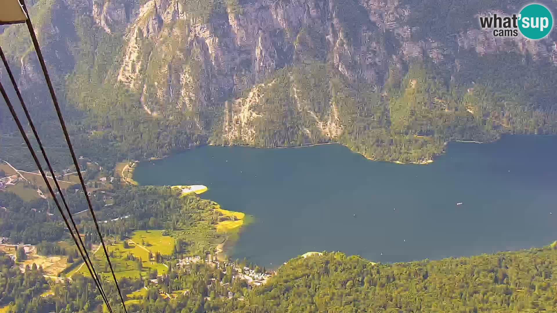 Cámara web del lago Bohinj y Triglav – vista desde la estación de esquí de Vogel