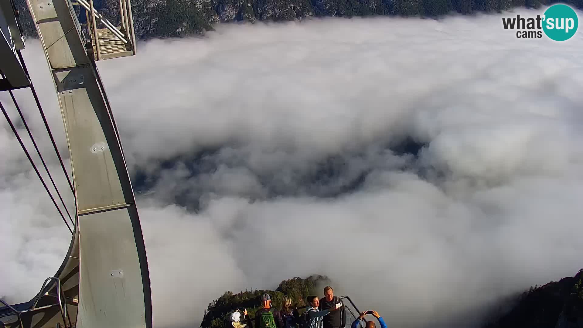 Web kamera Bohinjsko jezero i Triglav – pogled sa skijališta Vogel