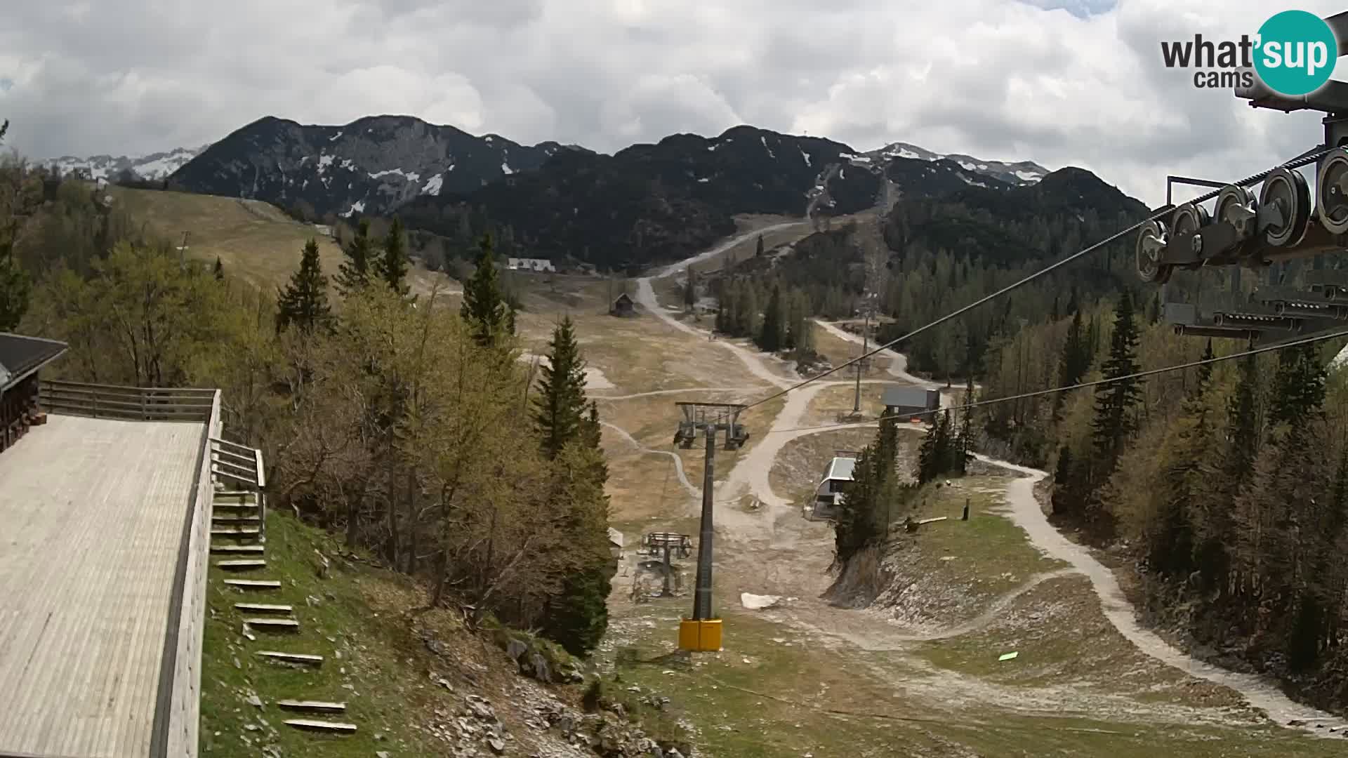 Vogel spletna kamera – Brunarica – Bohinj