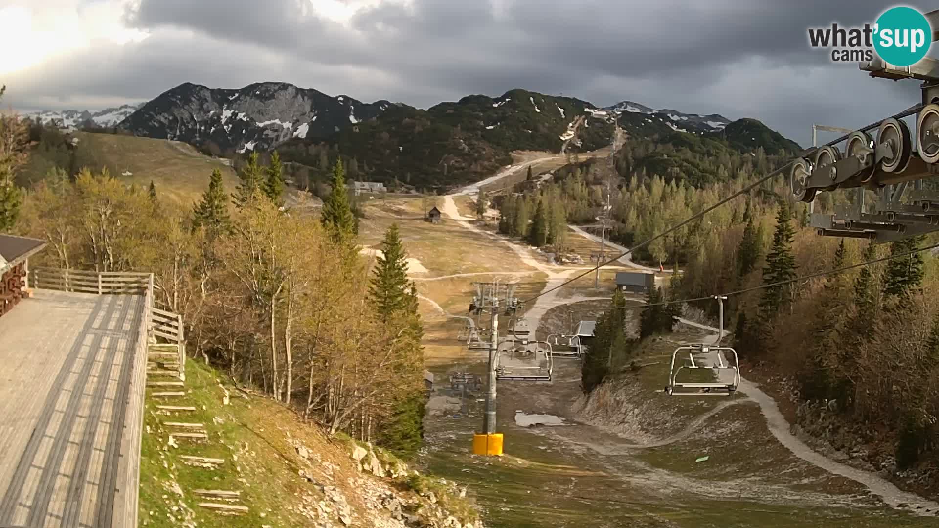 Vogel spletna kamera – Brunarica – Bohinj