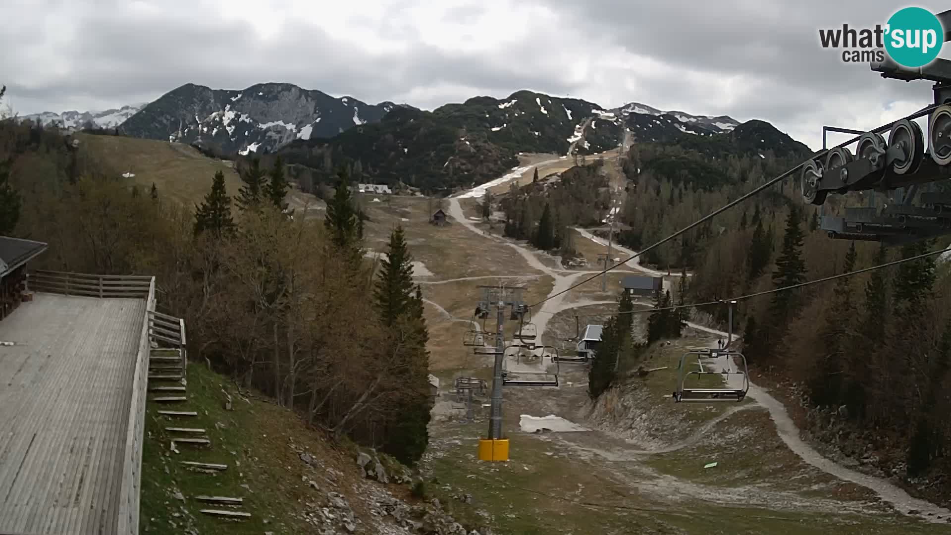 Vogel spletna kamera – Brunarica – Bohinj
