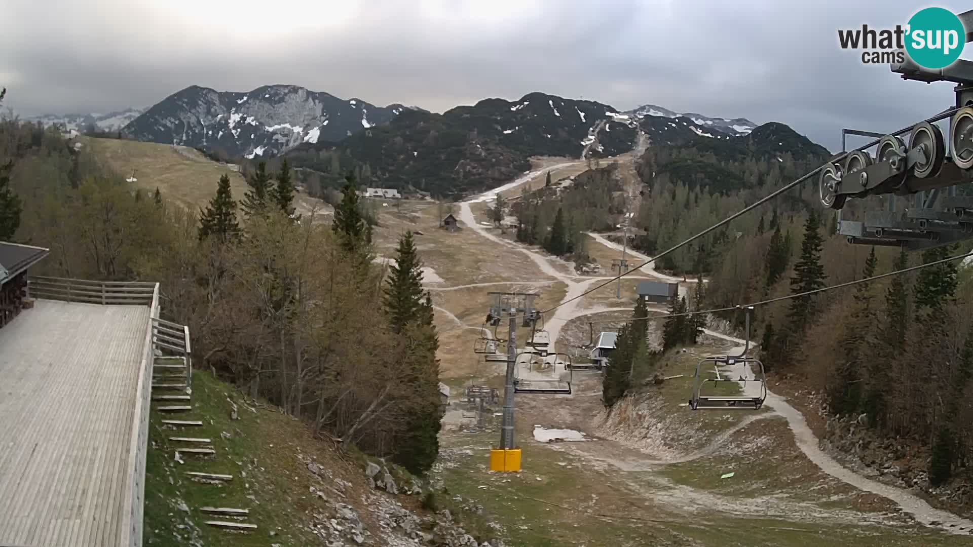 Vogel spletna kamera – Brunarica – Bohinj