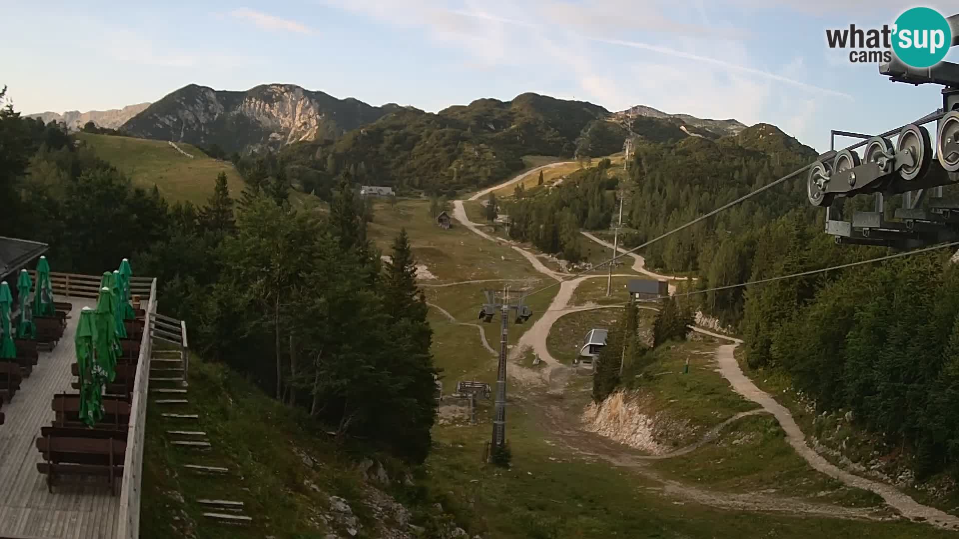 Vogel spletna kamera – Brunarica – Bohinj