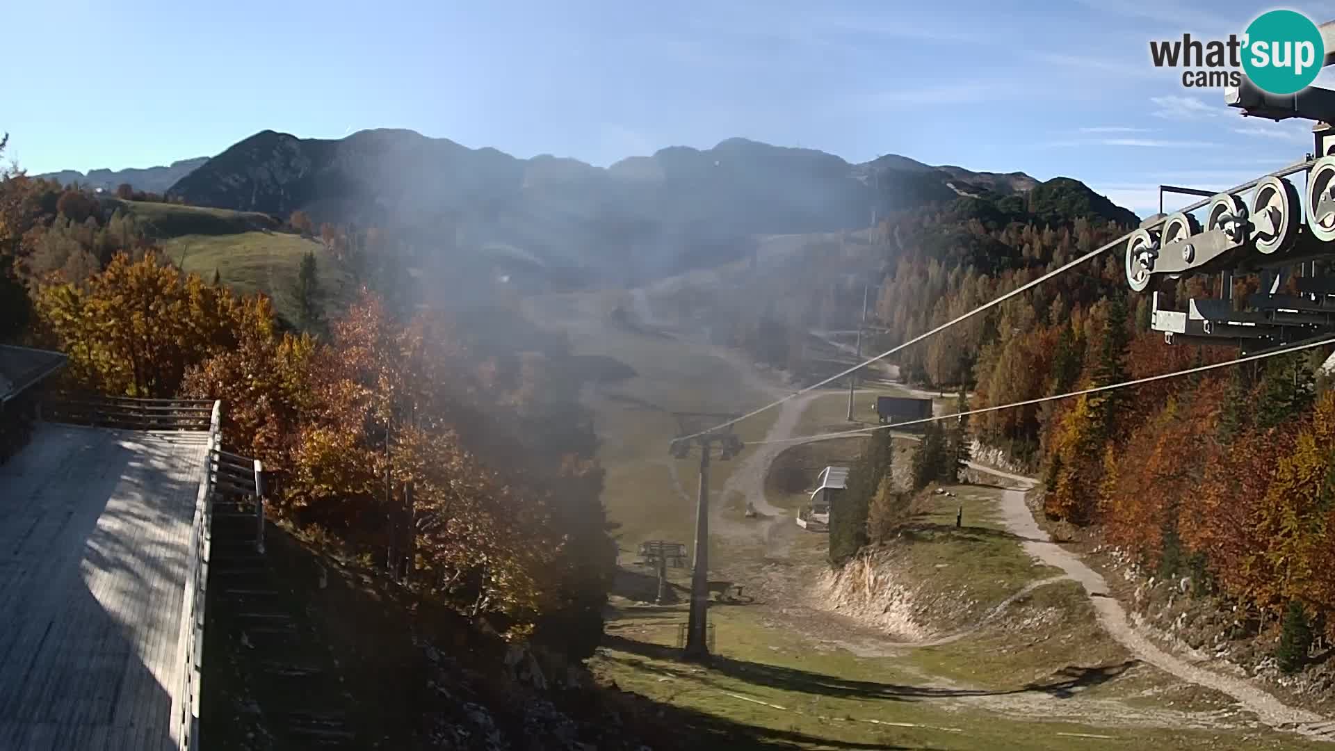 Vogel spletna kamera – Brunarica – Bohinj