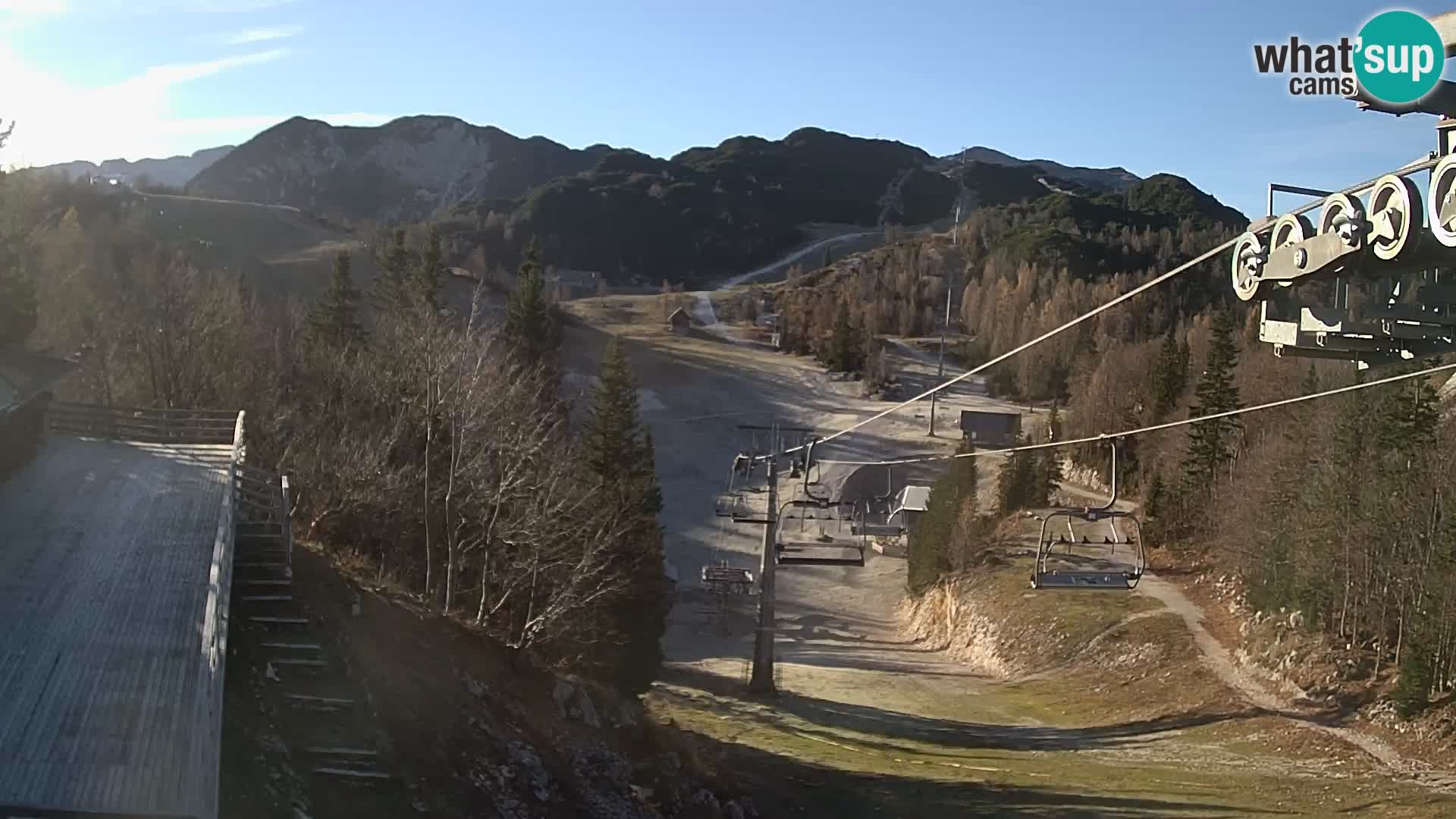 Vogel spletna kamera – Brunarica – Bohinj