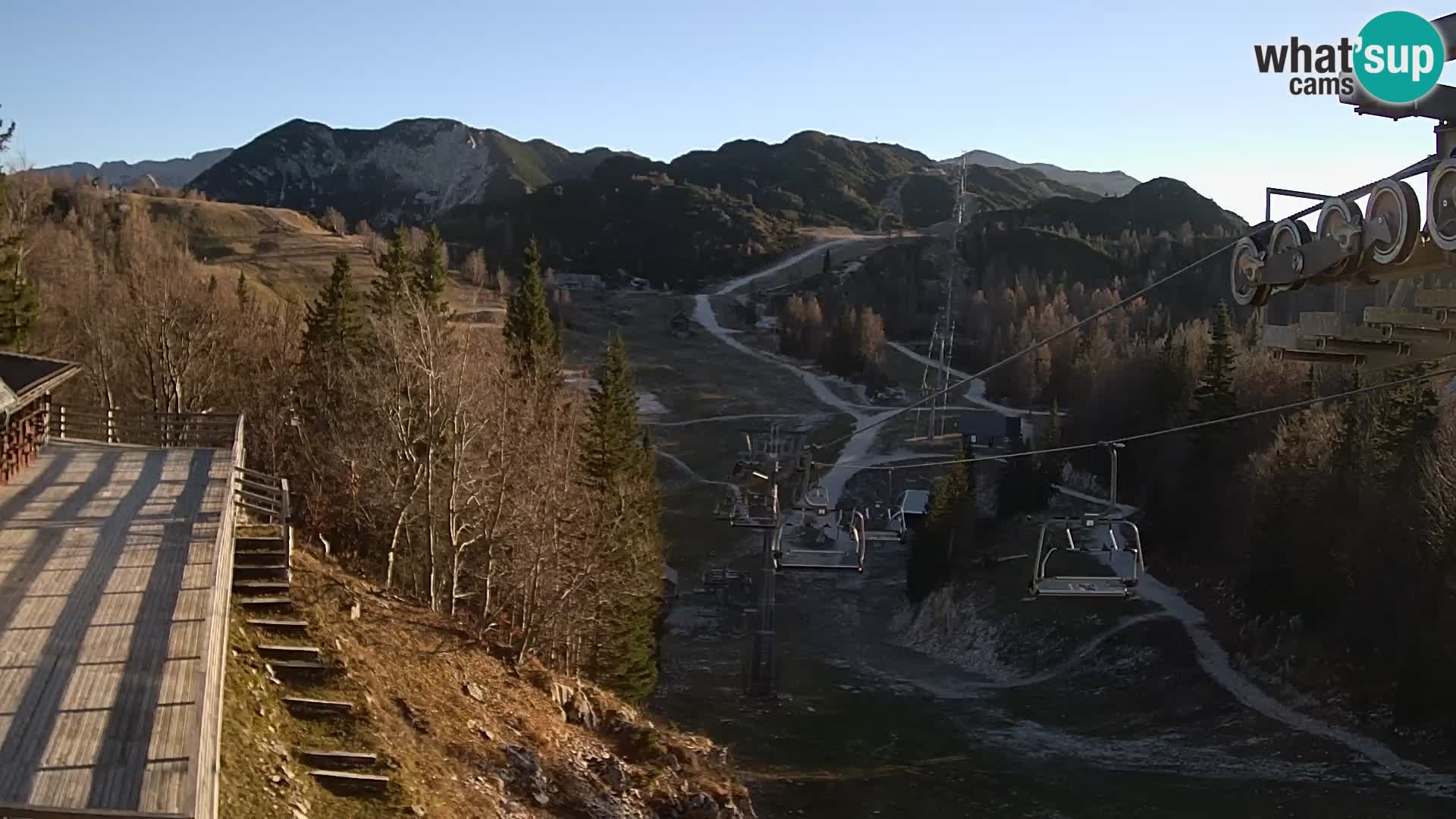 Vogel spletna kamera – Brunarica – Bohinj