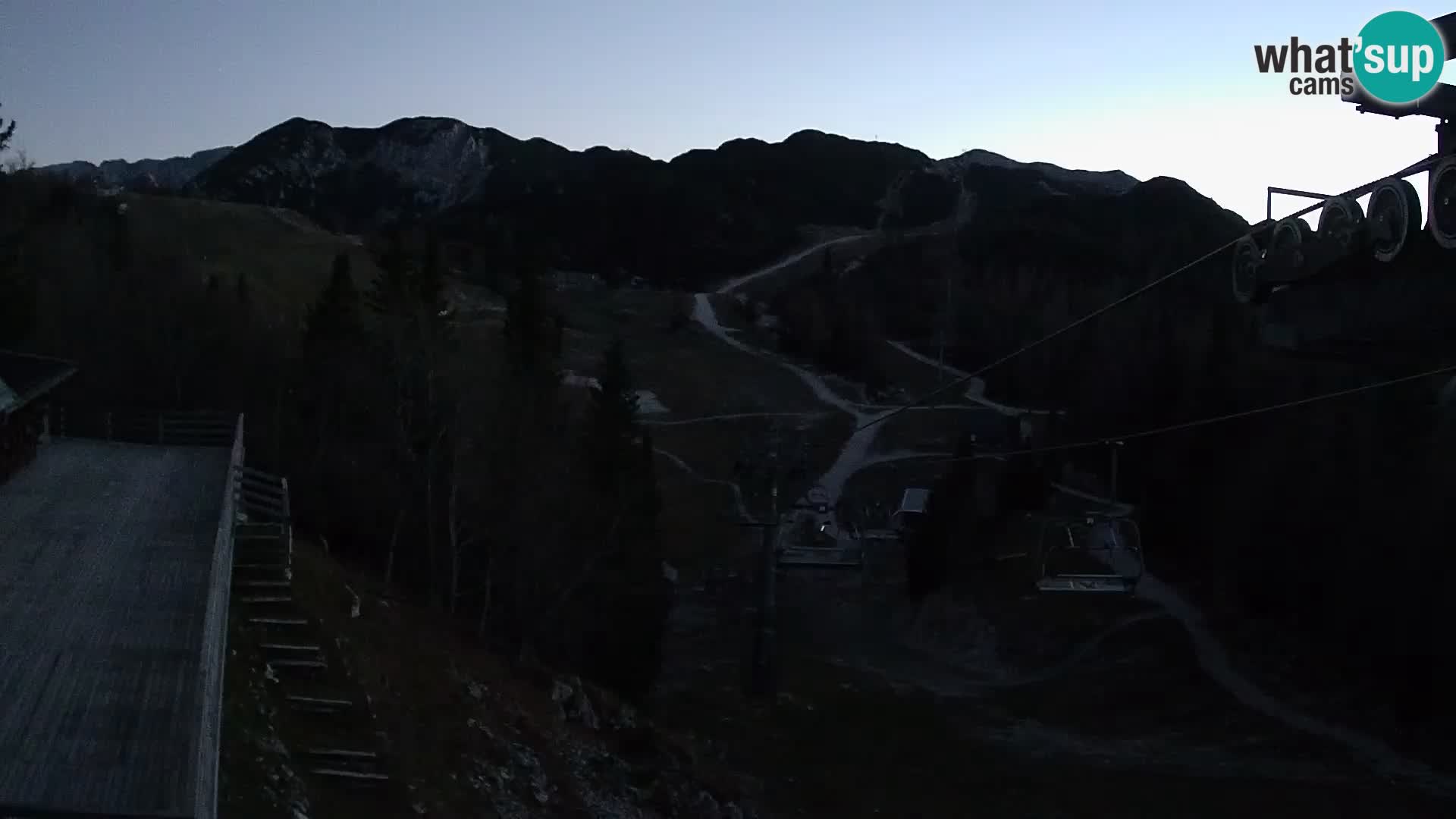 Vogel spletna kamera – Brunarica – Bohinj