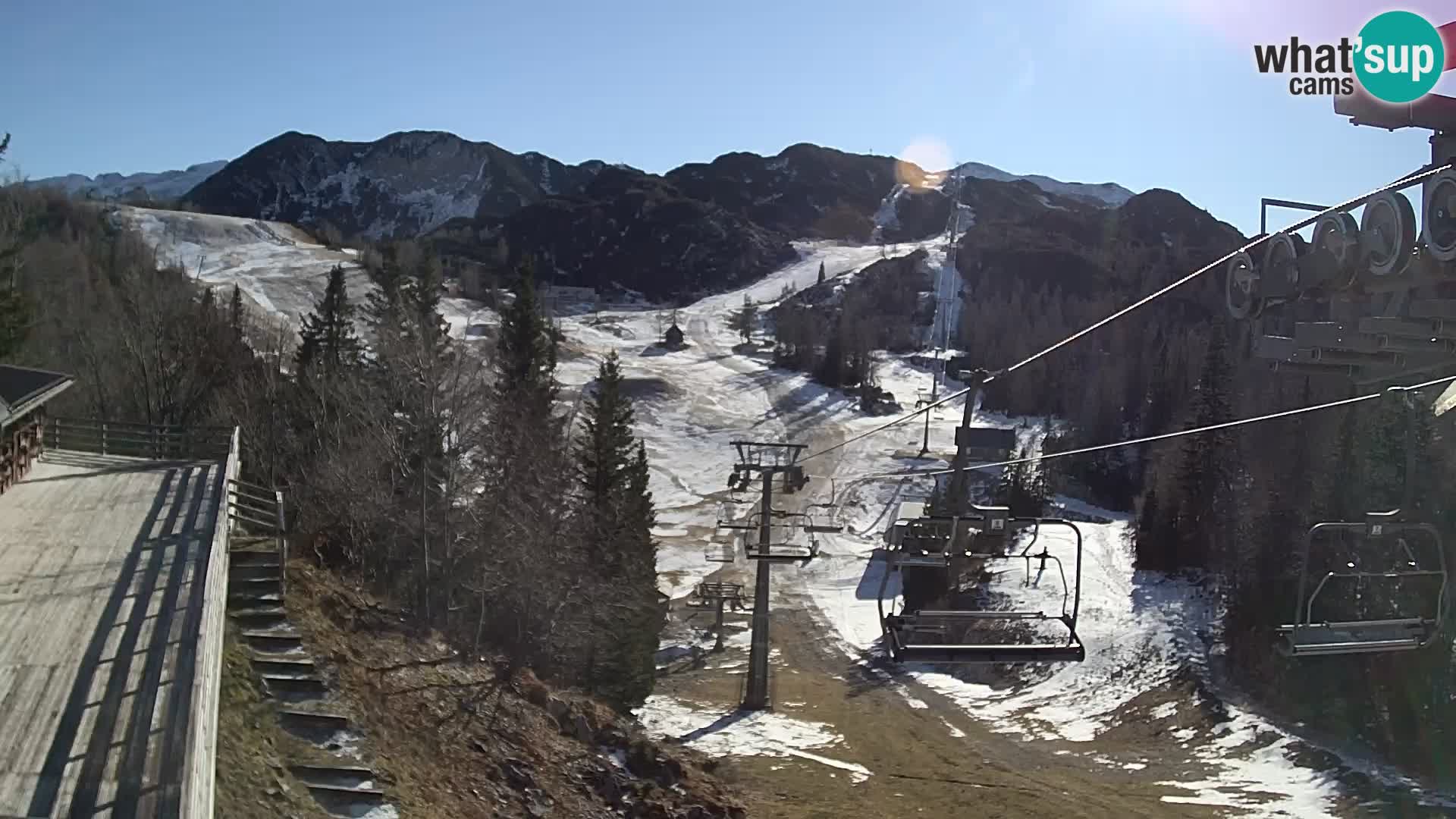 Vogel spletna kamera – Brunarica – Bohinj