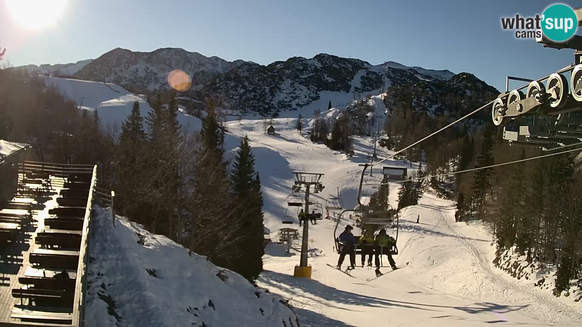 Vogel spletna kamera – Brunarica – Bohinj