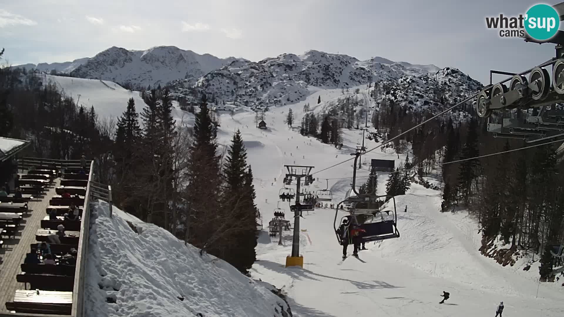 Vogel spletna kamera – Brunarica – Bohinj