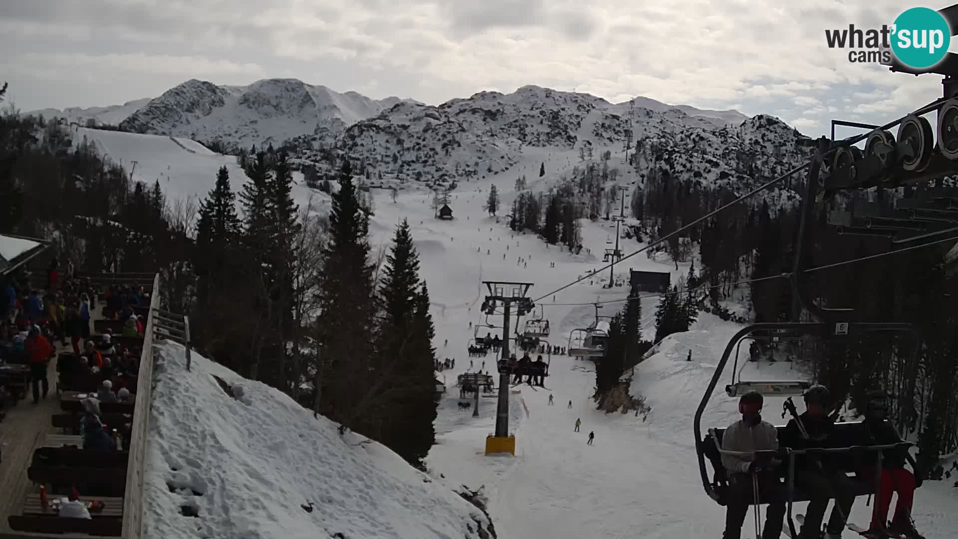 Vogel spletna kamera – Brunarica – Bohinj