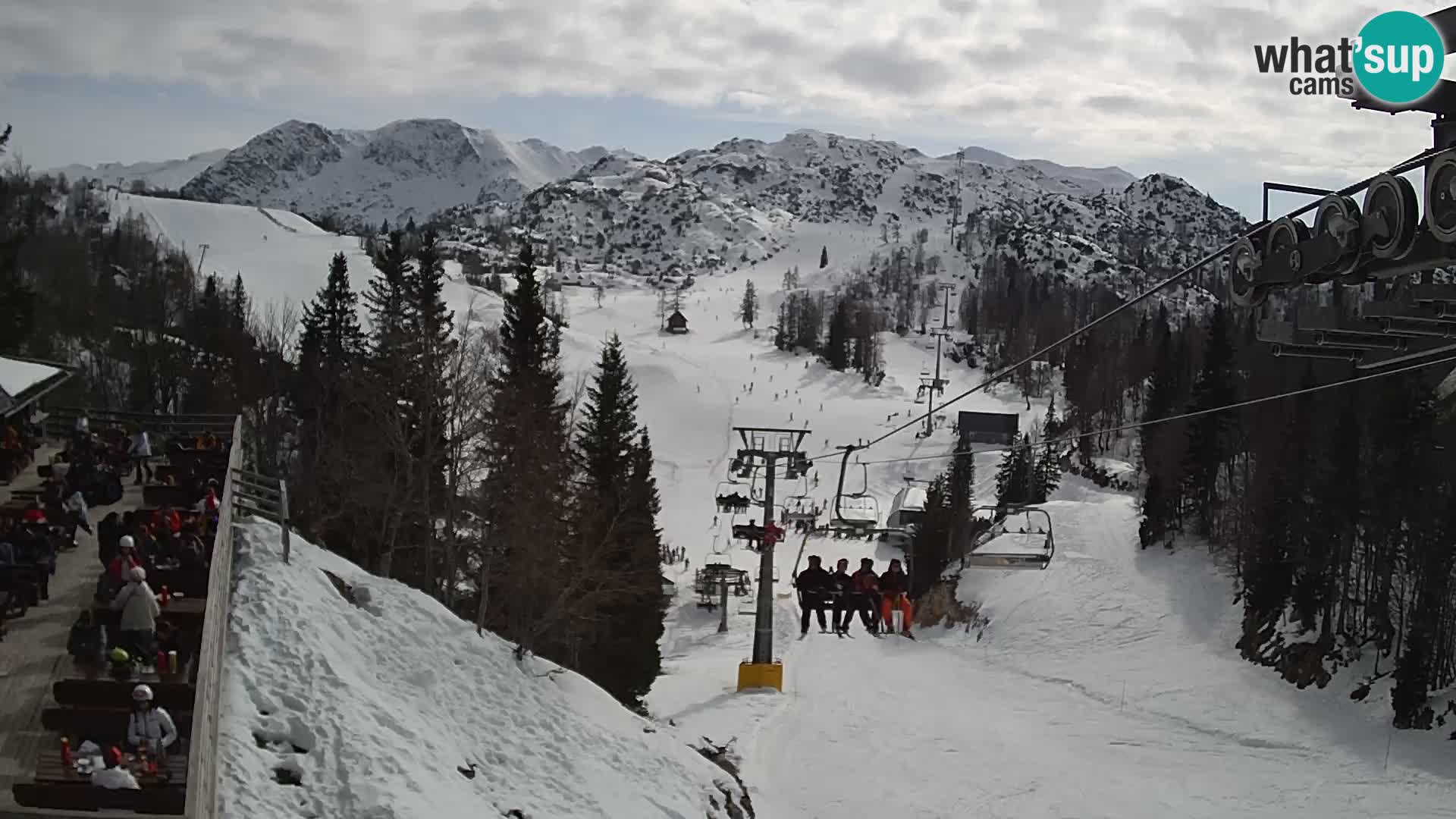 Vogel spletna kamera – Brunarica – Bohinj