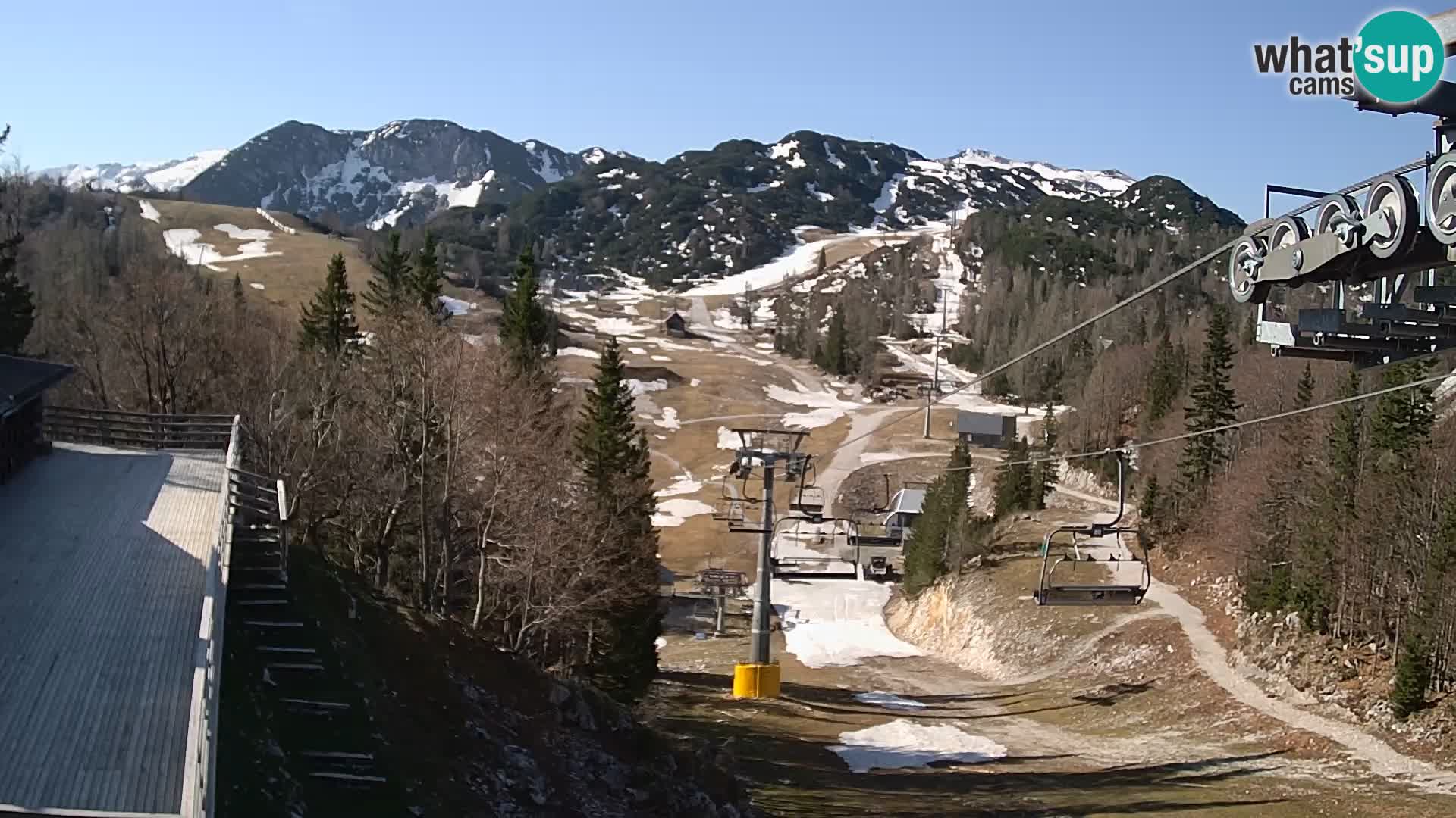 Vogel spletna kamera – Brunarica – Bohinj