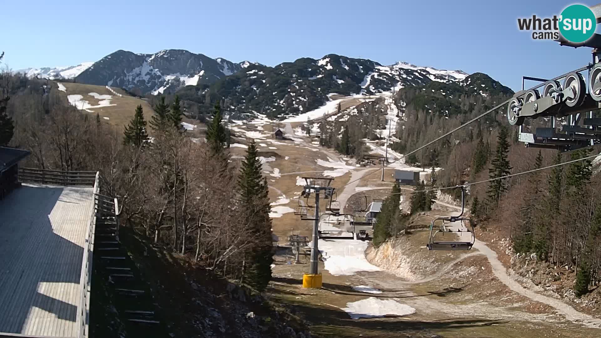 Vogel spletna kamera – Brunarica – Bohinj