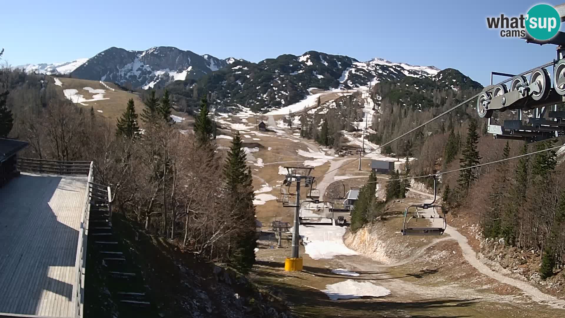 Vogel spletna kamera – Brunarica – Bohinj