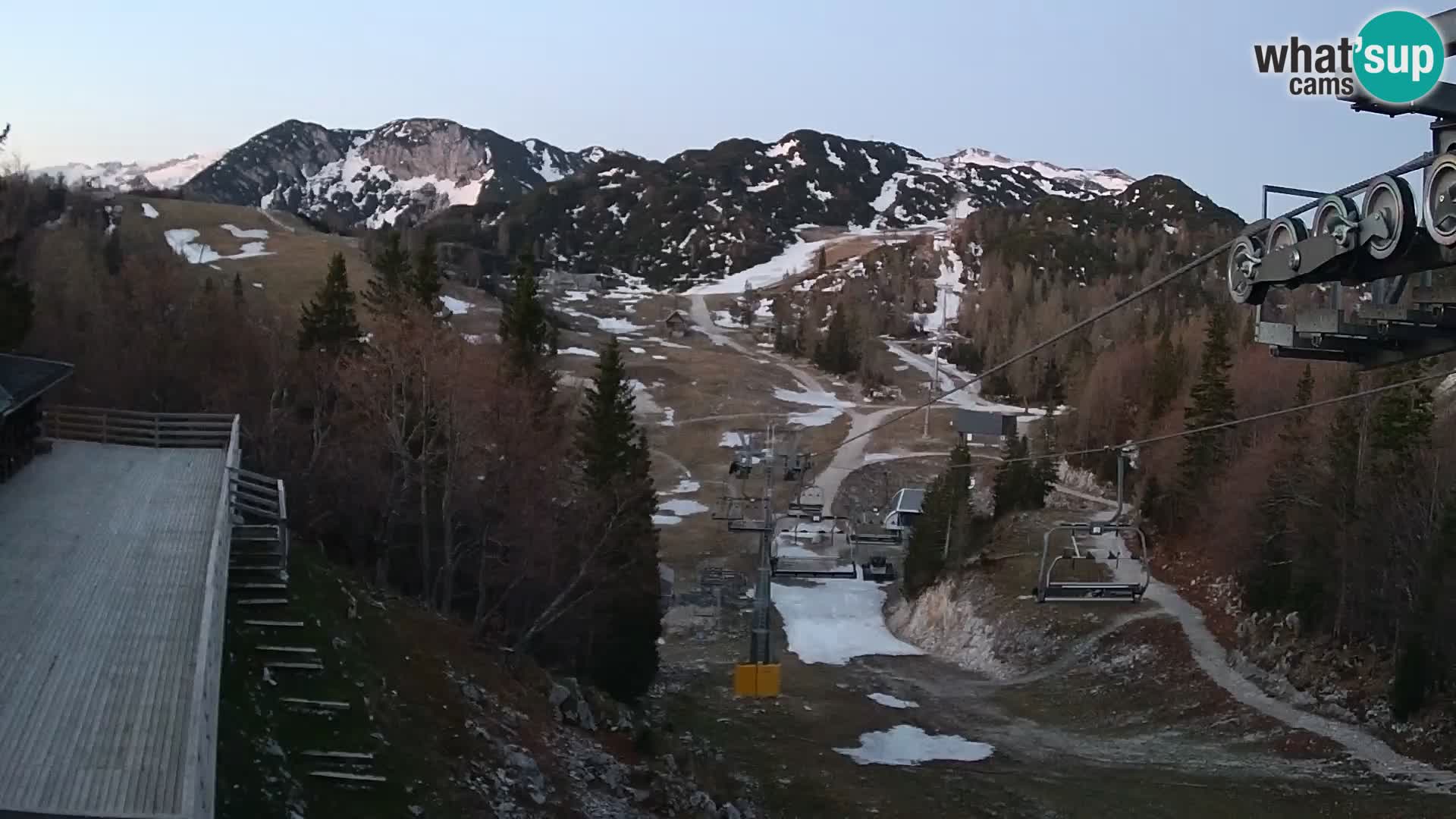 Vogel spletna kamera – Brunarica – Bohinj