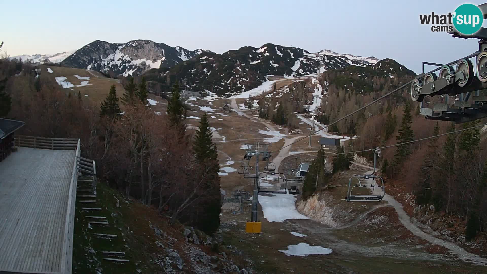 Vogel spletna kamera – Brunarica – Bohinj