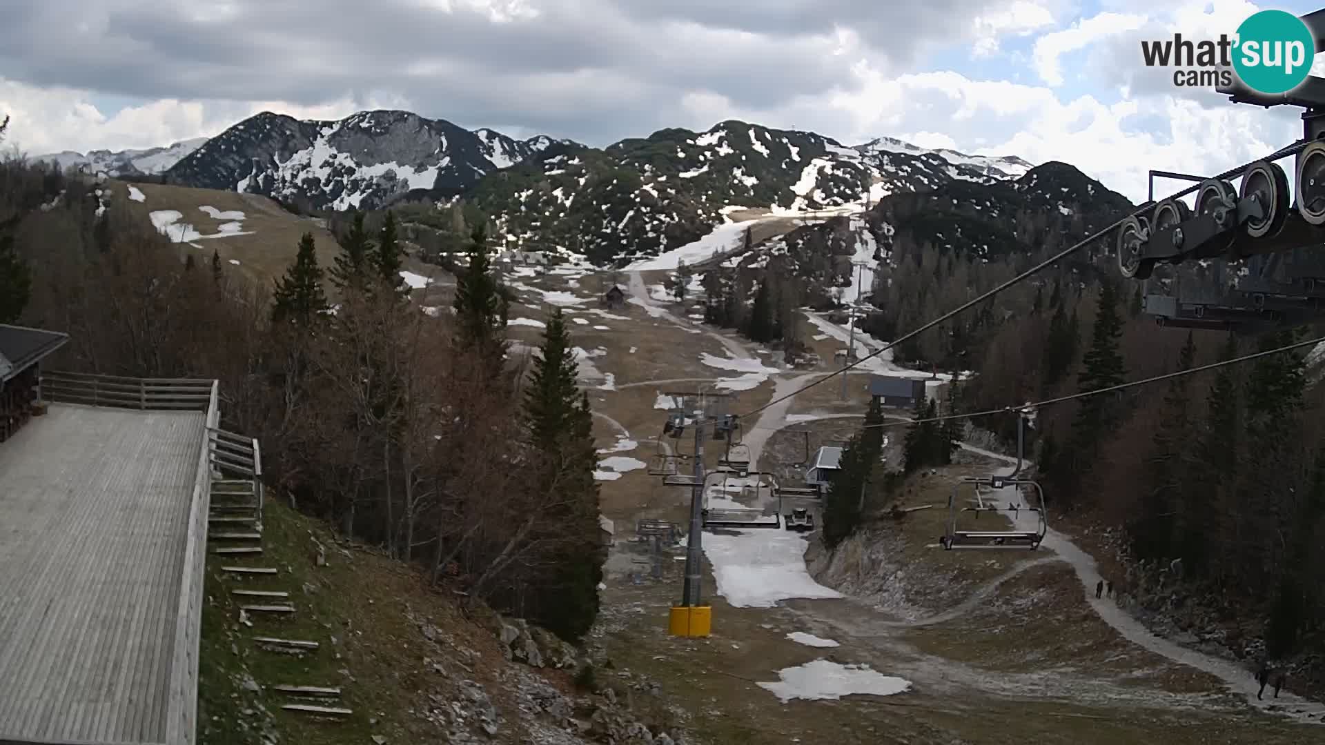 Vogel spletna kamera – Brunarica – Bohinj
