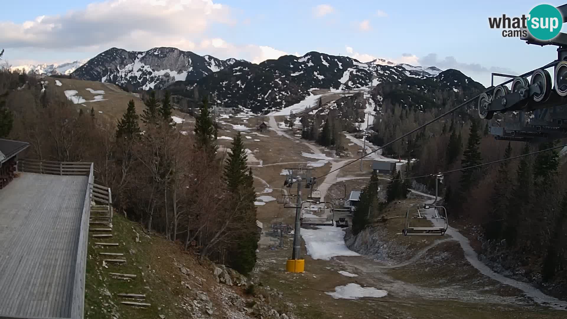 Vogel spletna kamera – Brunarica – Bohinj