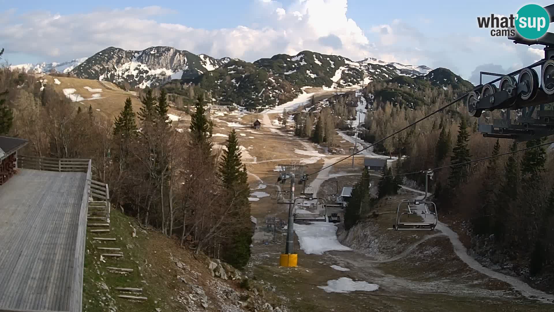Vogel spletna kamera – Brunarica – Bohinj