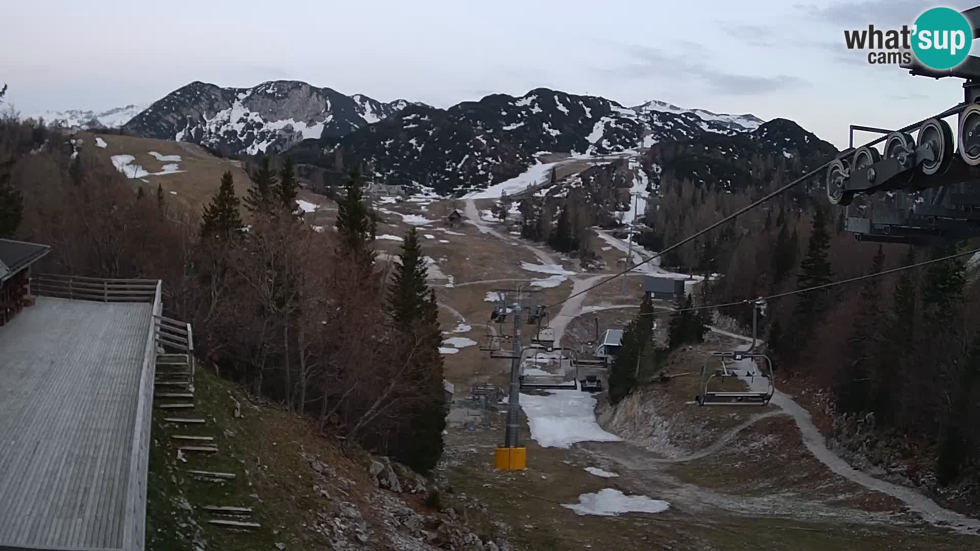 Vogel spletna kamera – Brunarica – Bohinj