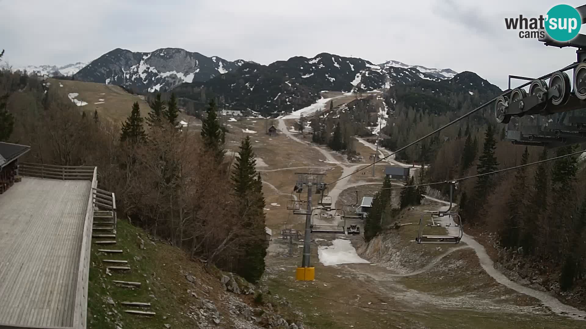 Vogel spletna kamera – Brunarica – Bohinj