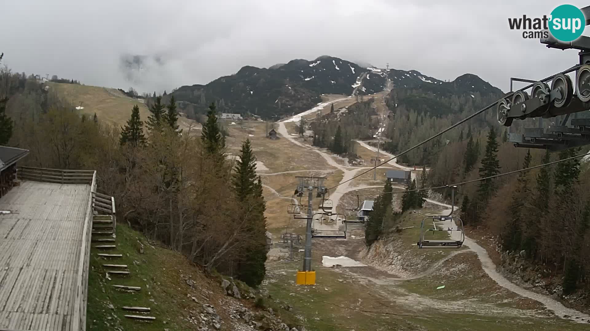 Vogel spletna kamera – Brunarica – Bohinj