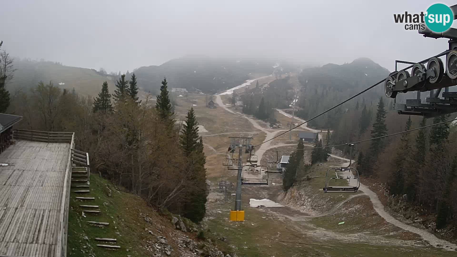 Vogel spletna kamera – Brunarica – Bohinj