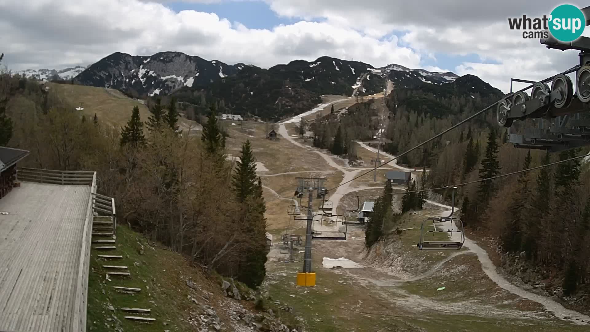 Vogel spletna kamera – Brunarica – Bohinj