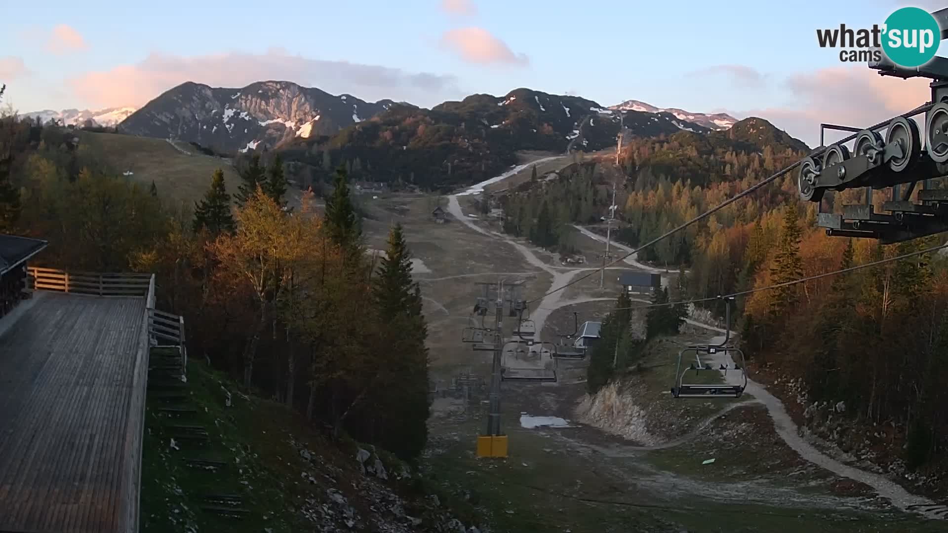 Vogel spletna kamera – Brunarica – Bohinj