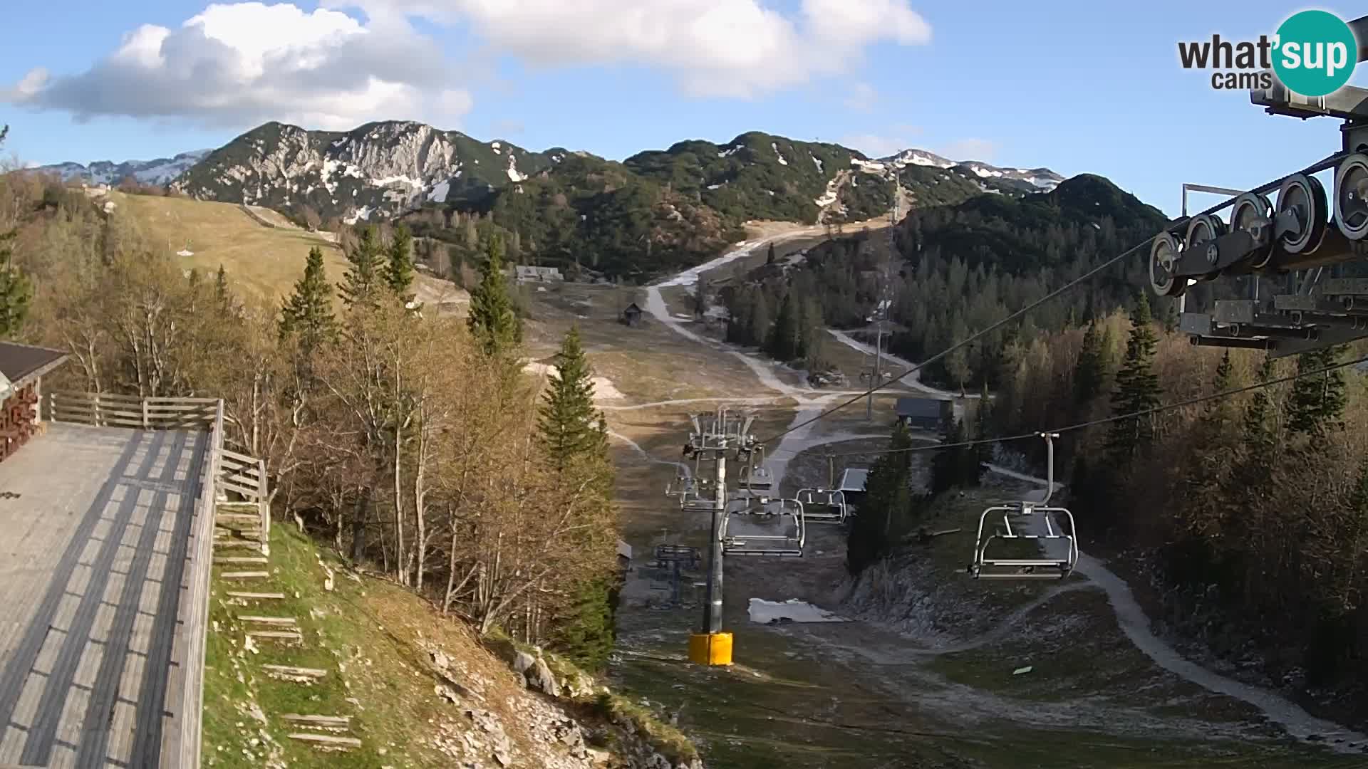 Vogel spletna kamera – Brunarica – Bohinj