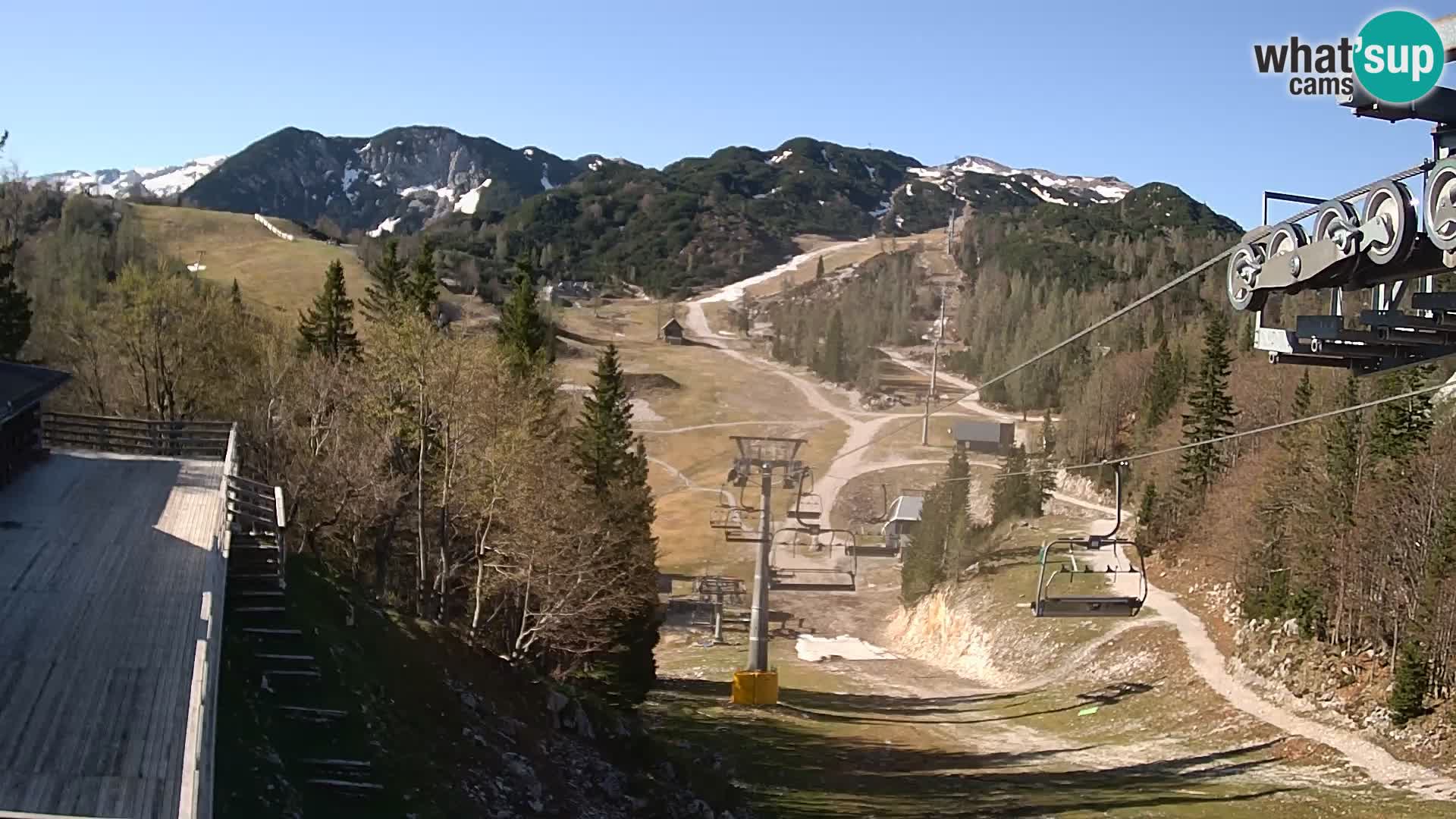 Vogel spletna kamera – Brunarica – Bohinj