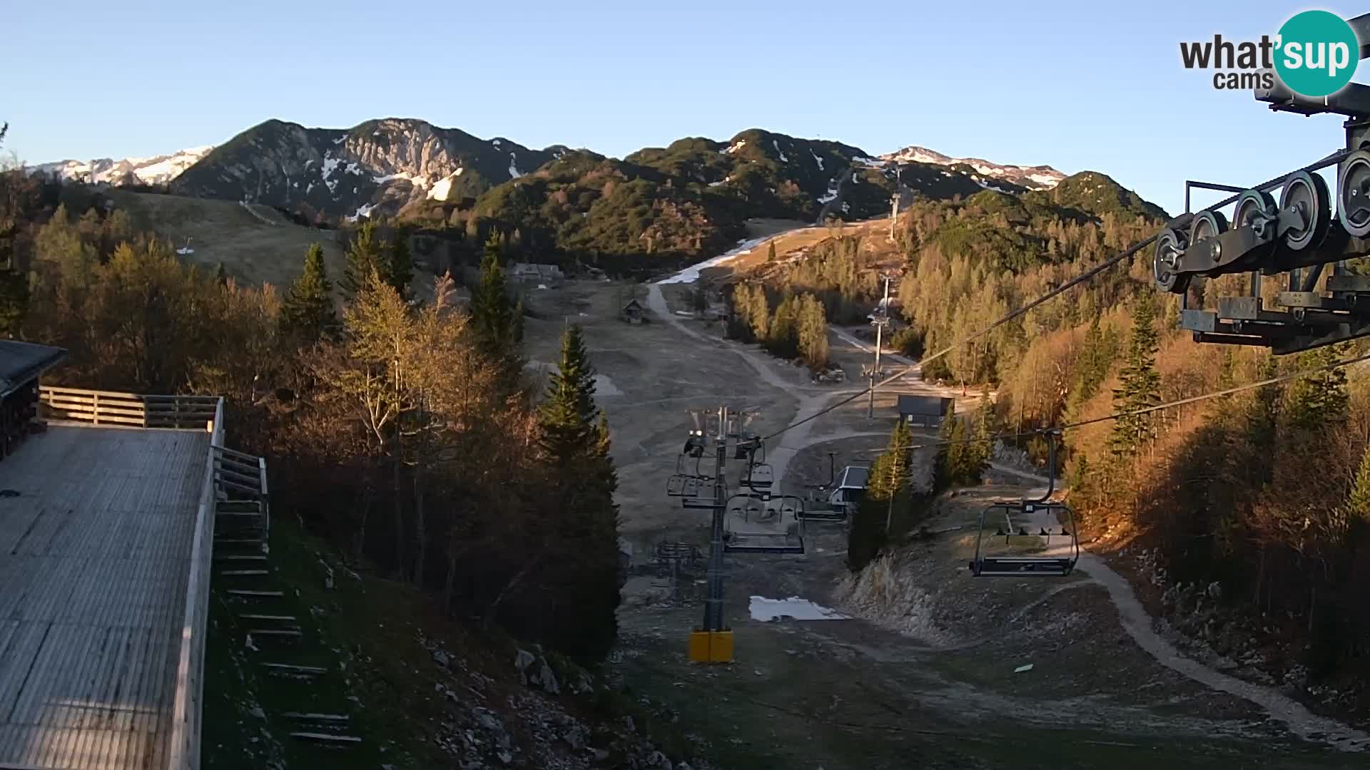Vogel spletna kamera – Brunarica – Bohinj