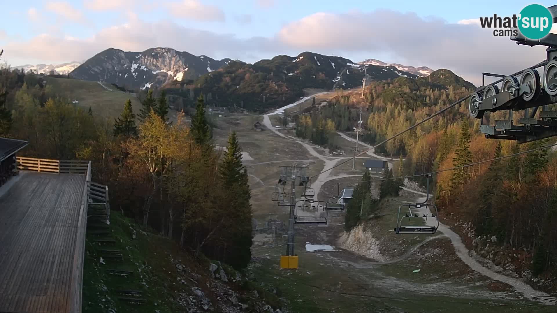 Vogel spletna kamera – Brunarica – Bohinj