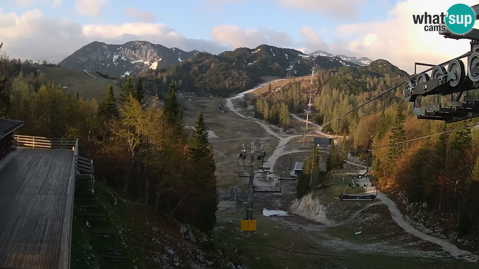 Vogel spletna kamera – Brunarica – Bohinj