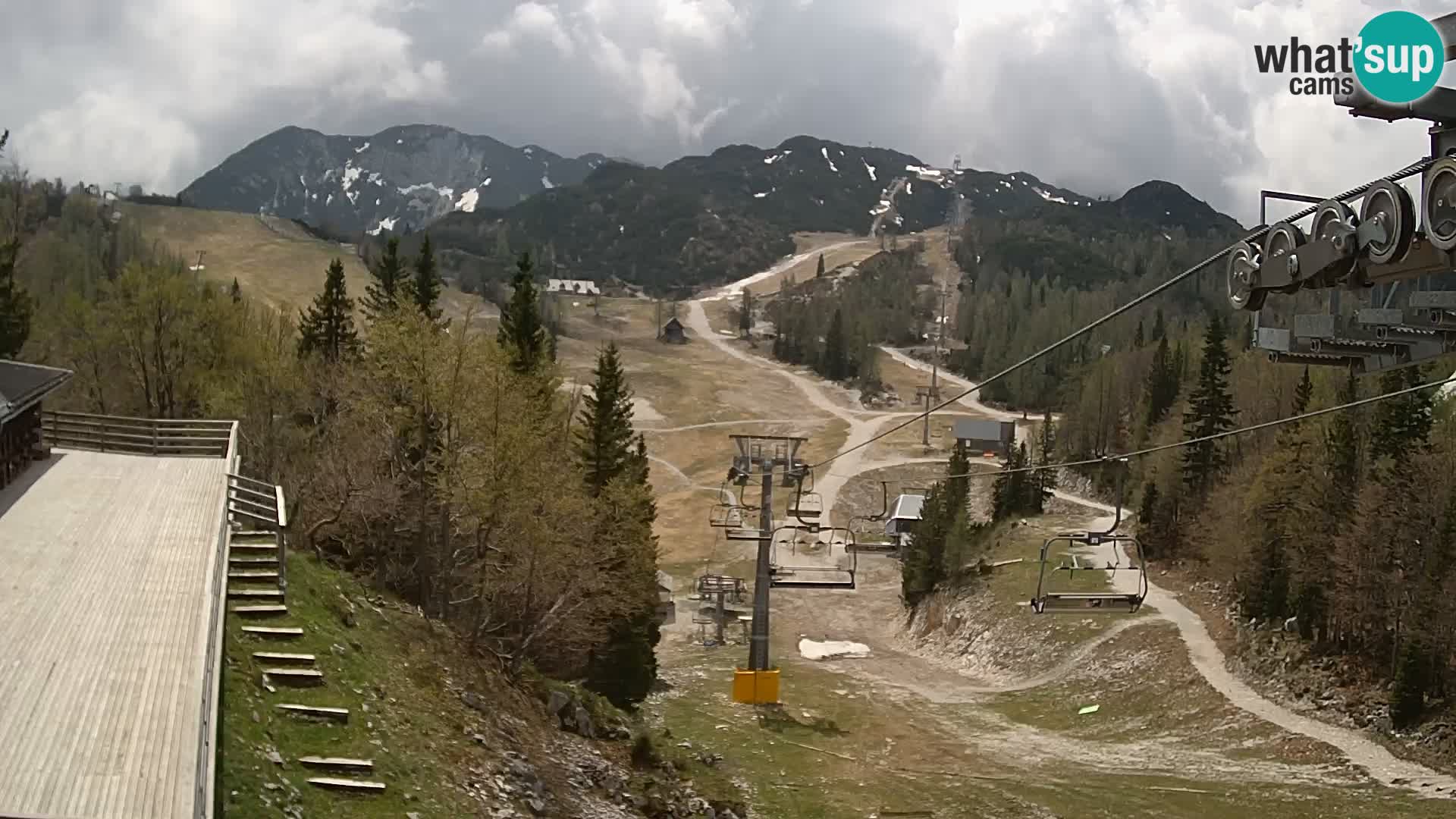 Vogel spletna kamera – Brunarica – Bohinj