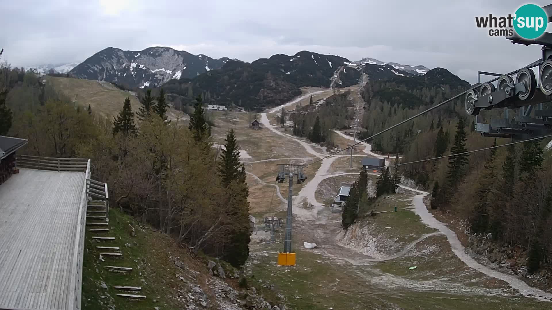 Vogel spletna kamera – Brunarica – Bohinj