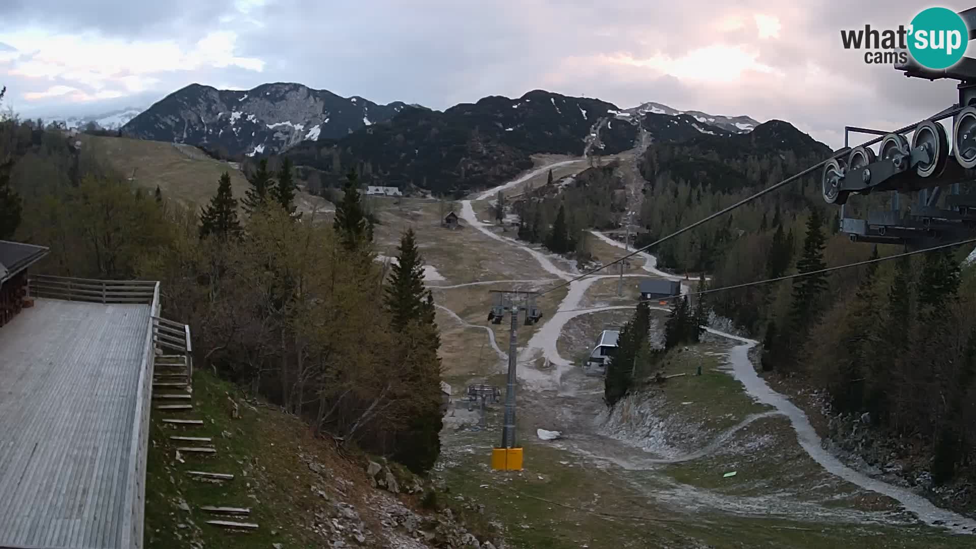 Vogel spletna kamera – Brunarica – Bohinj