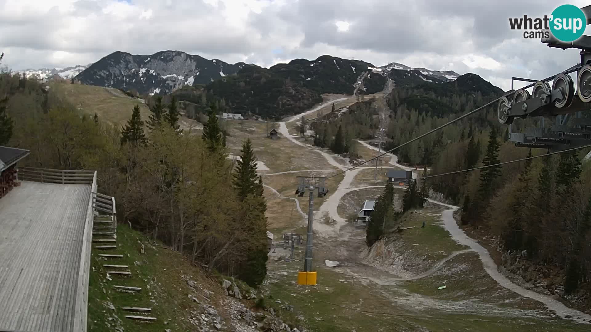 Vogel spletna kamera – Brunarica – Bohinj