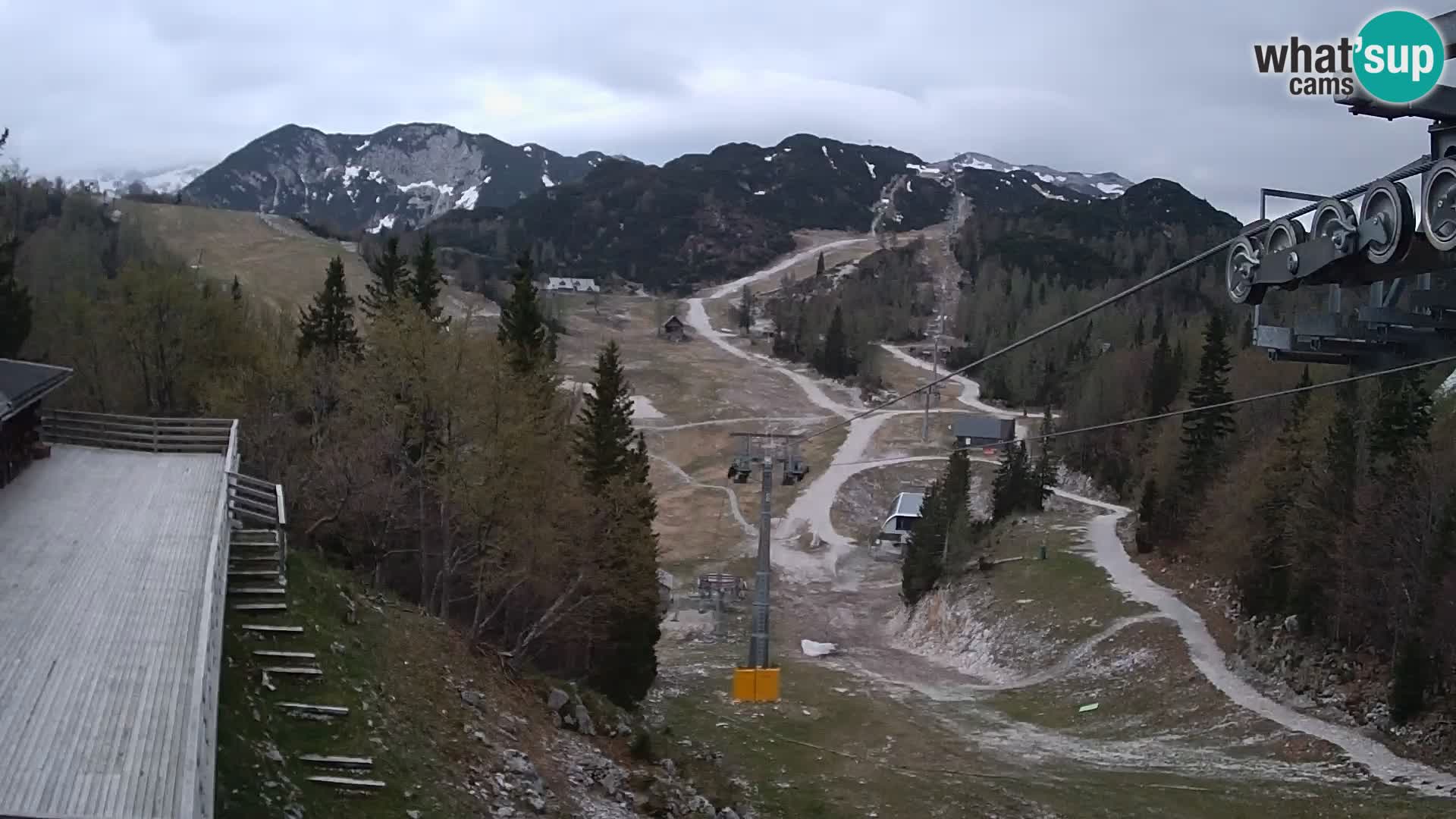 Vogel spletna kamera – Brunarica – Bohinj
