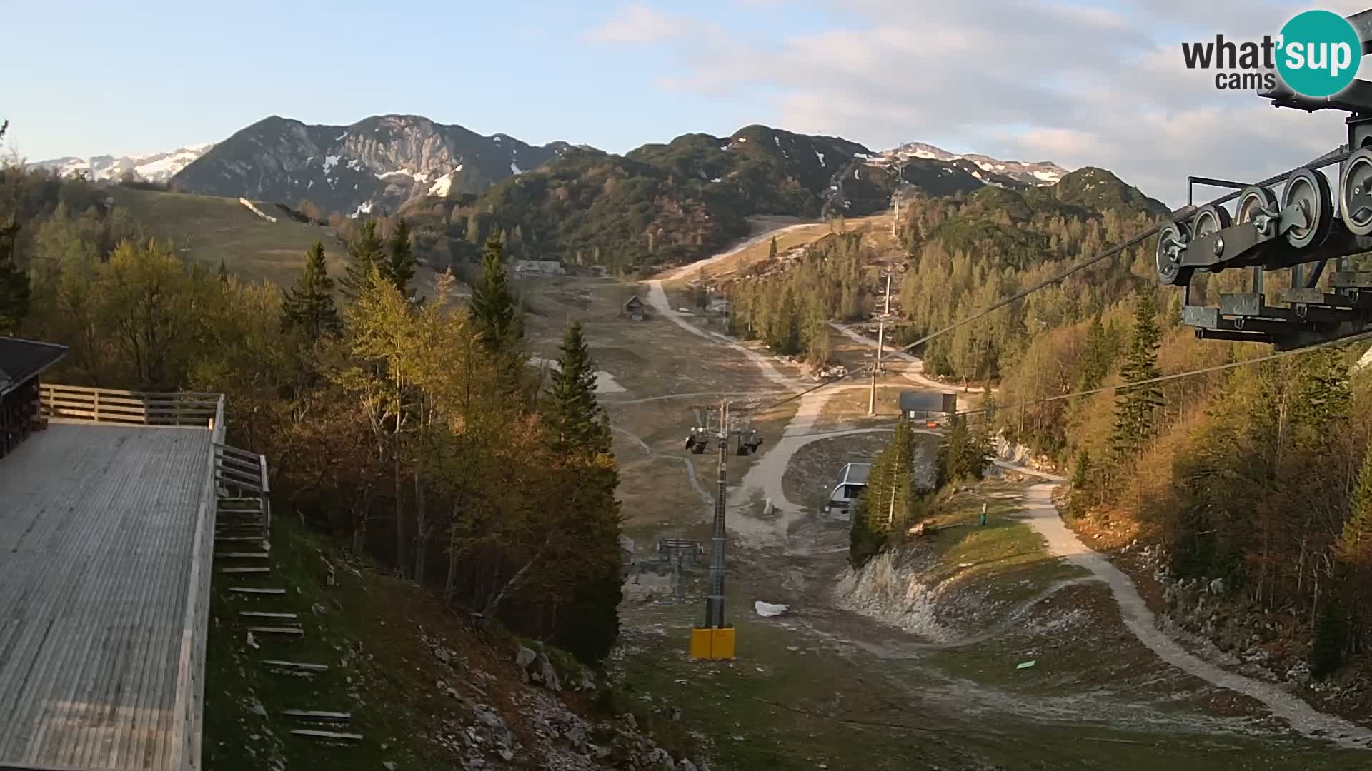 Vogel spletna kamera – Brunarica – Bohinj