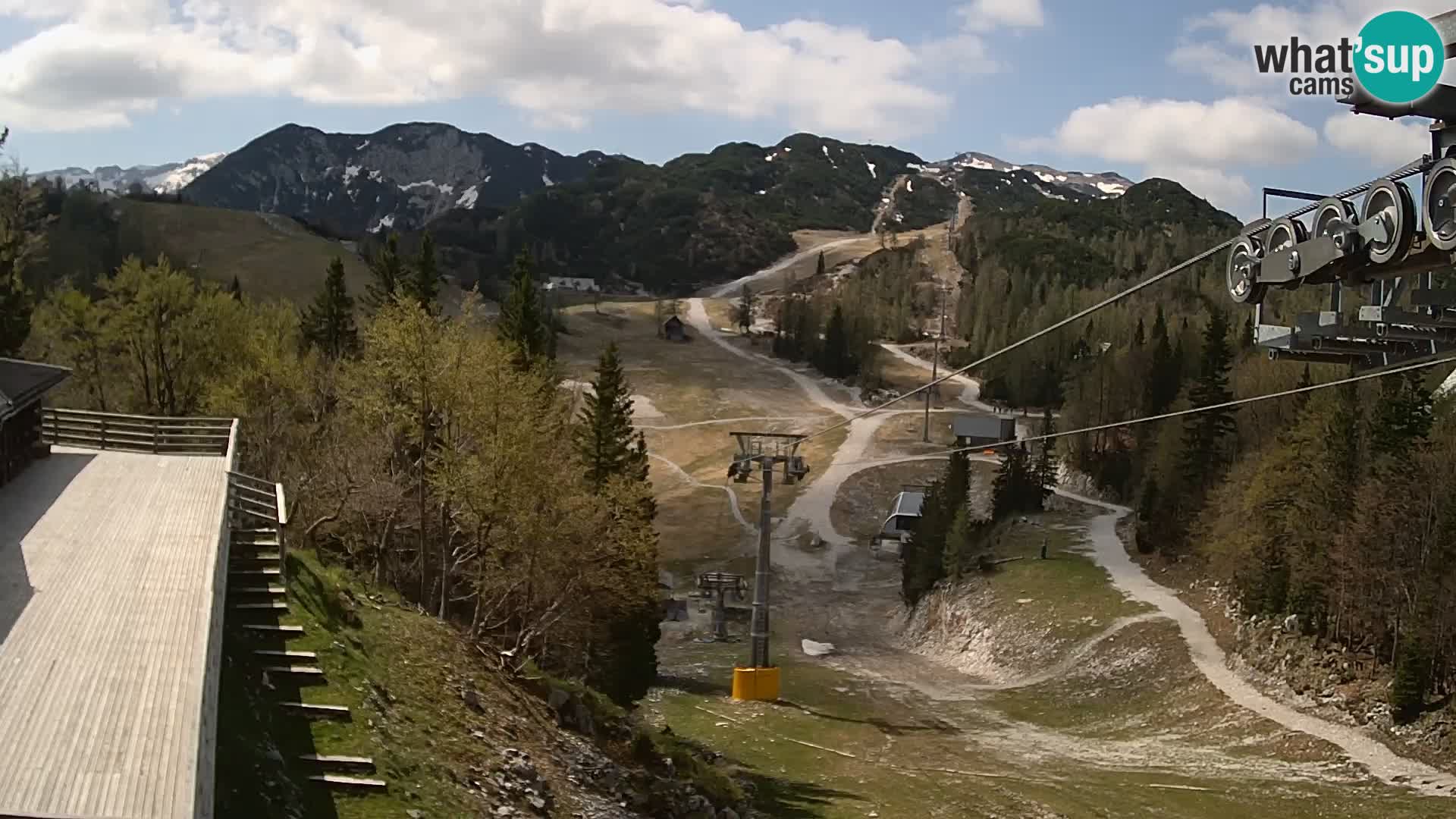 Vogel spletna kamera – Brunarica – Bohinj