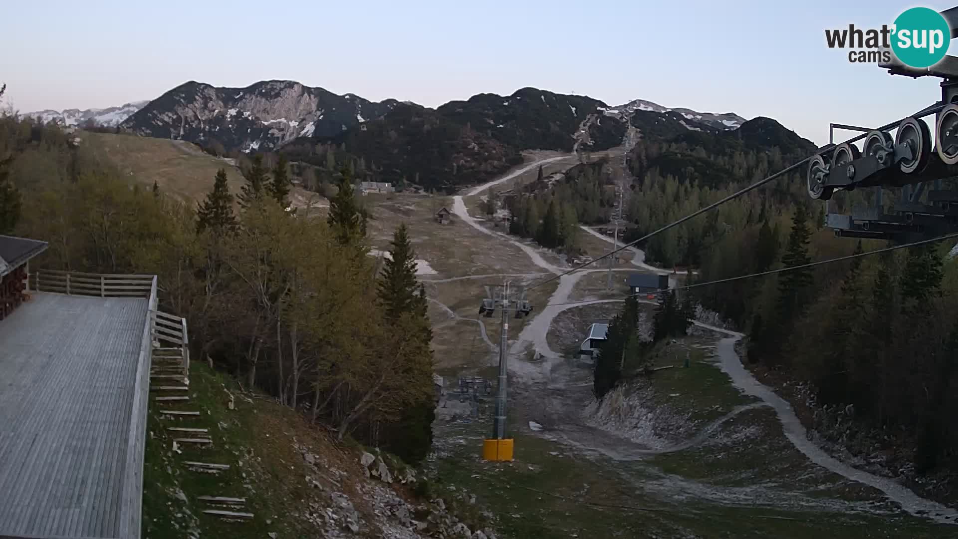 Vogel spletna kamera – Brunarica – Bohinj