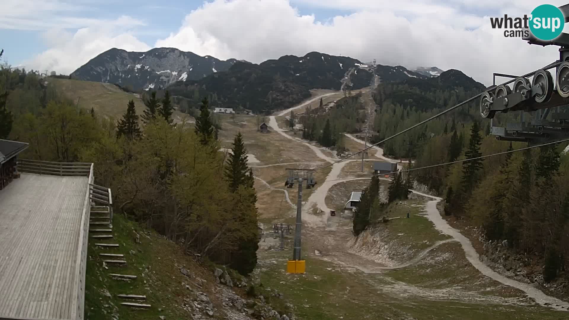 Vogel spletna kamera – Brunarica – Bohinj