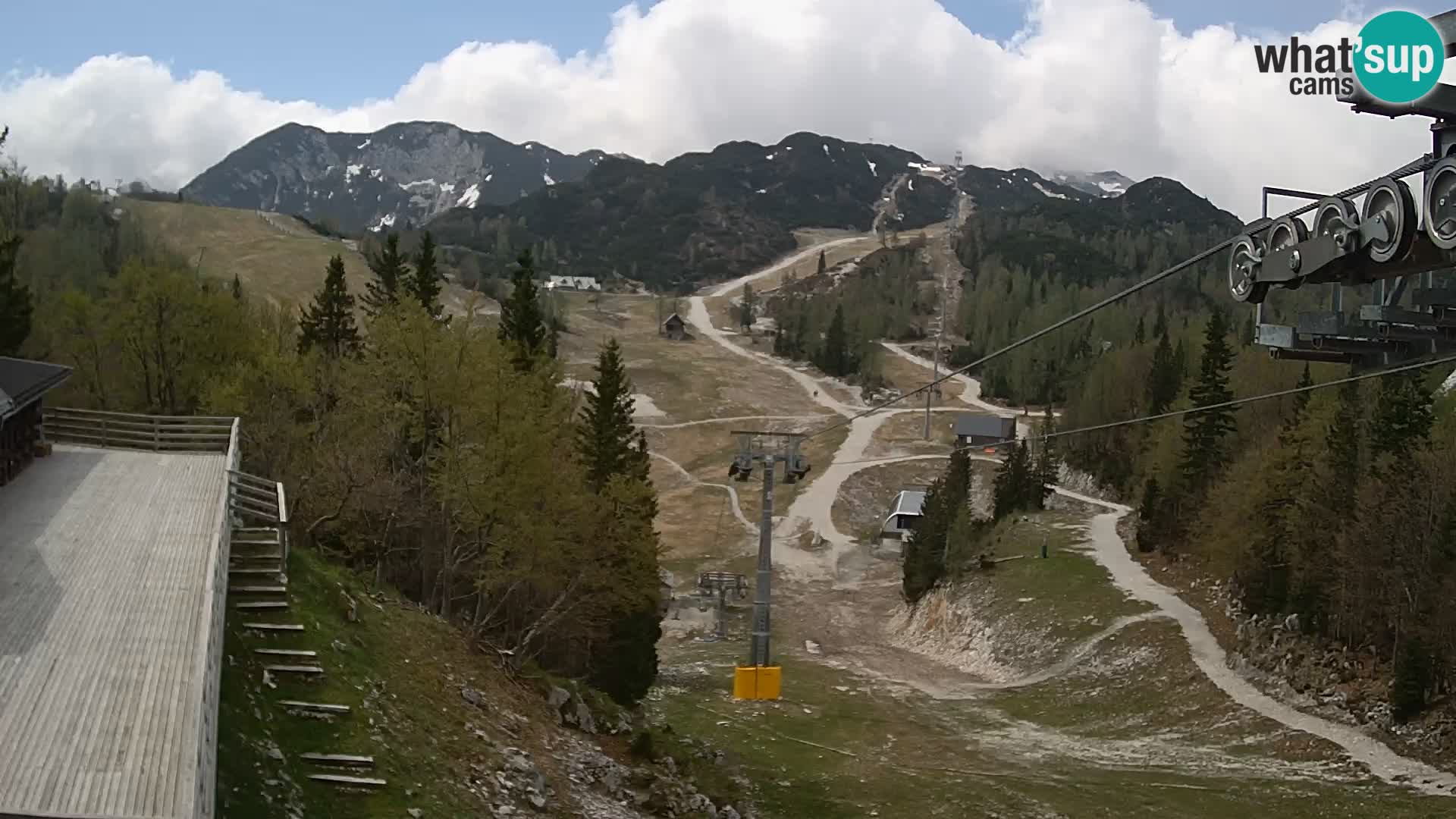 Vogel spletna kamera – Brunarica – Bohinj