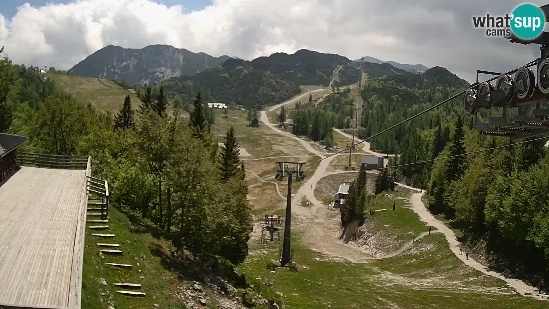 Vogel spletna kamera – Brunarica – Bohinj
