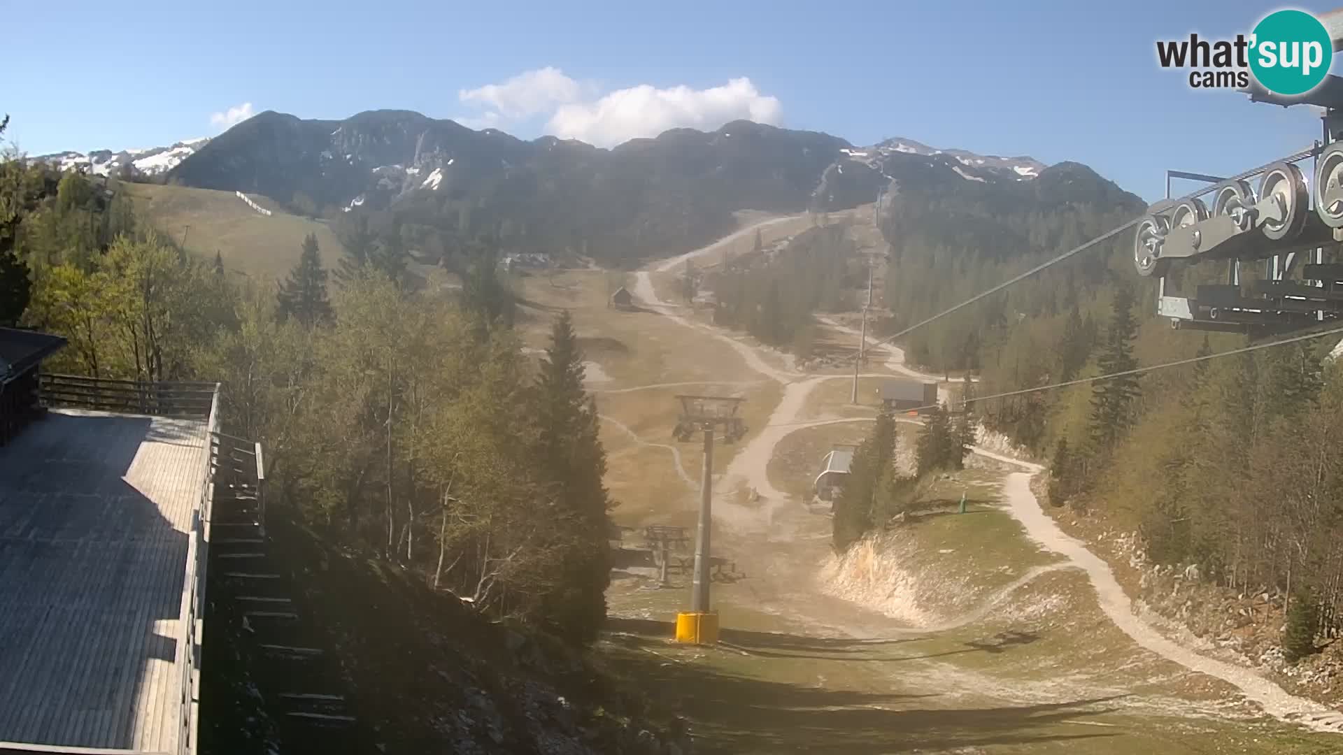 Vogel spletna kamera – Brunarica – Bohinj