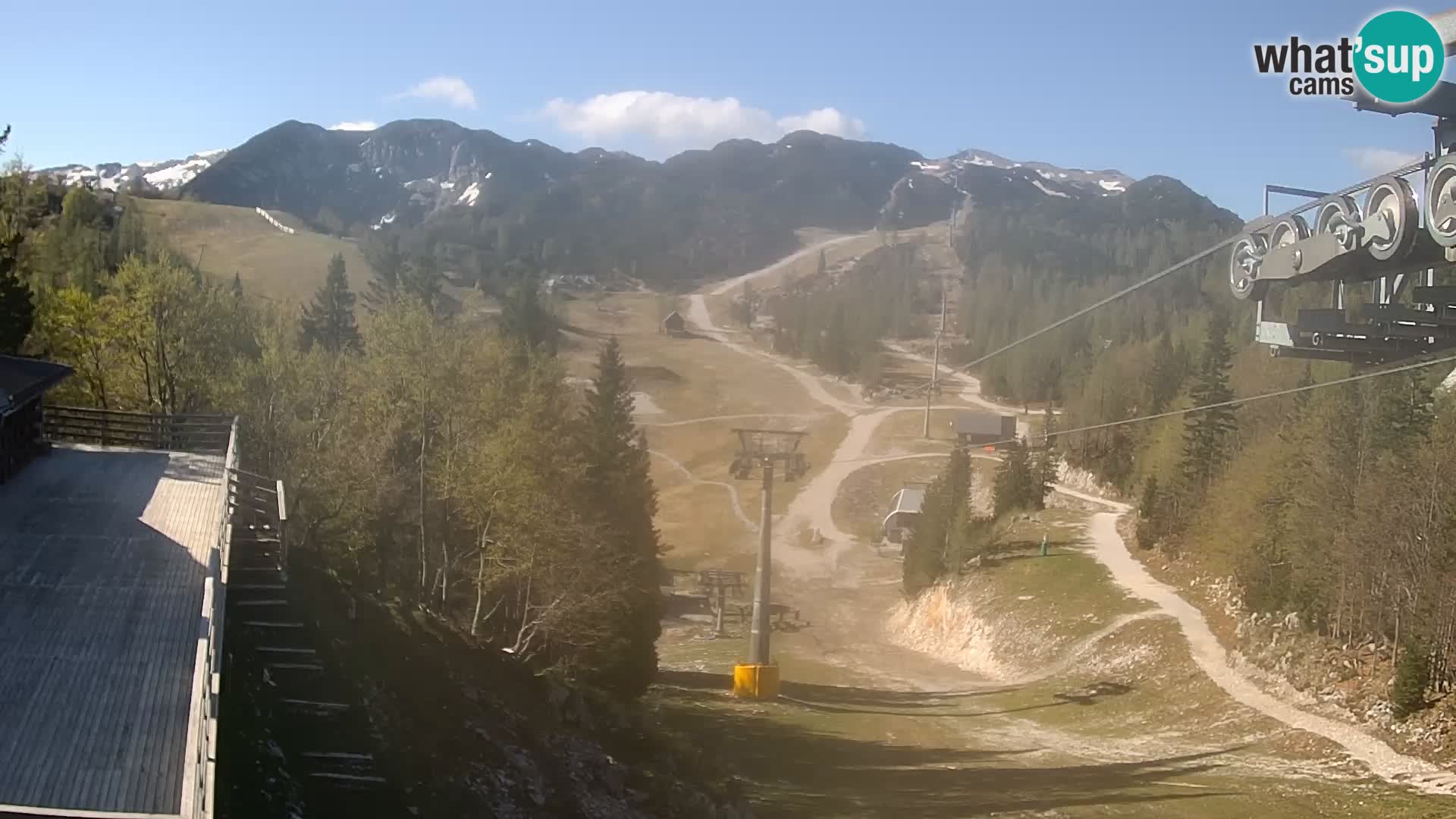 Vogel spletna kamera – Brunarica – Bohinj