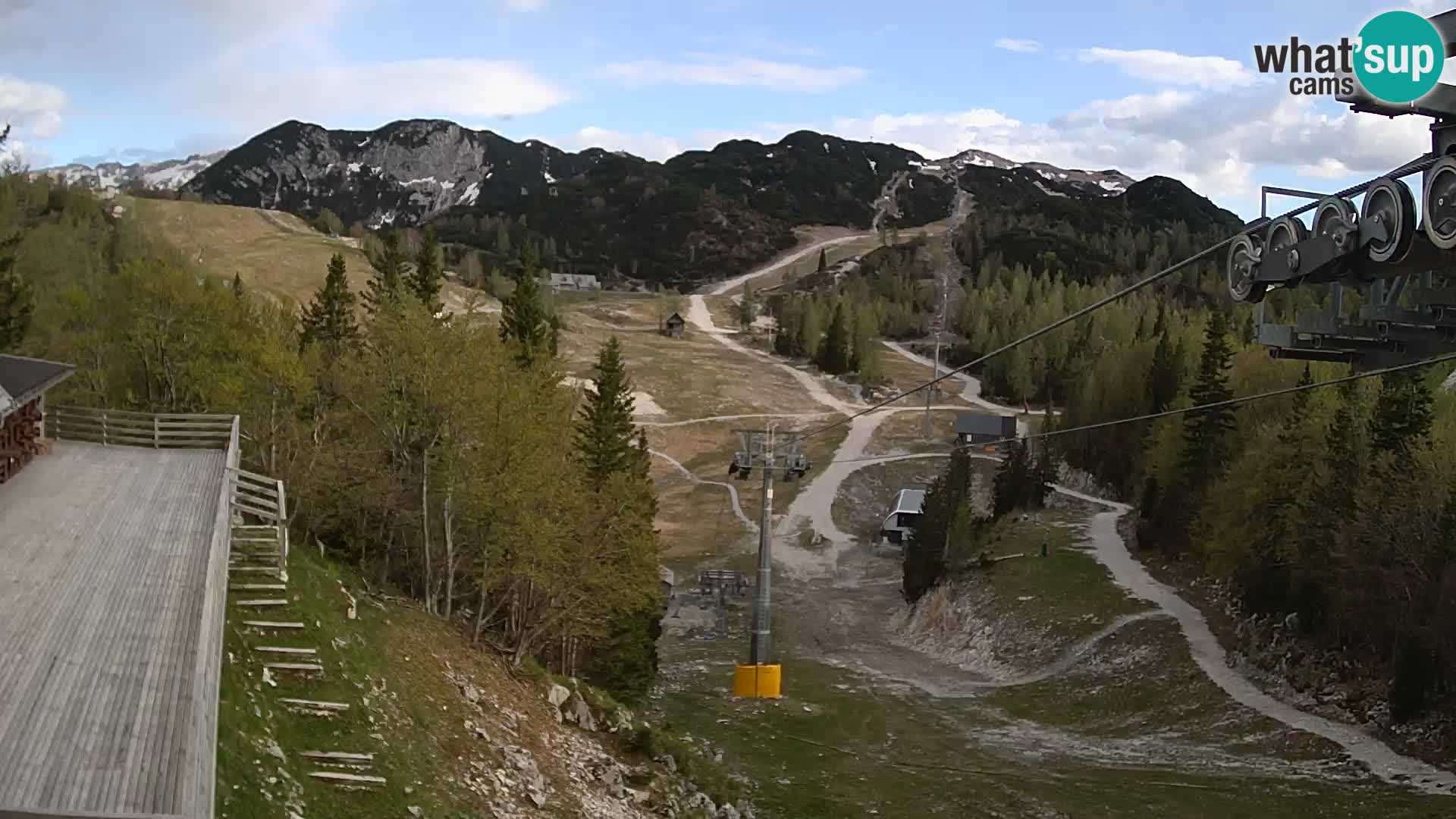 Vogel spletna kamera – Brunarica – Bohinj