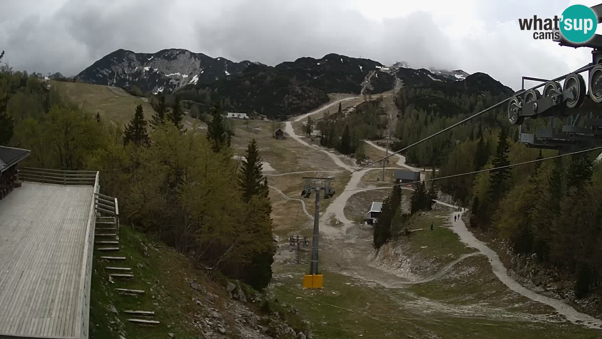 Vogel spletna kamera – Brunarica – Bohinj